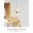 Solid Wood Multi-Functional Creative Cat Tree