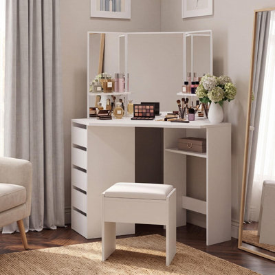 Edelen Dressing Table with Mirror