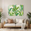 Art mural botanique vert menthe en métal-256760394