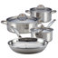 Ruffoni Symphonia 7 Piece Prima Stainless Steel Cookware Set