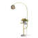 70.1'' White Tray Table Floor Lamp with USB