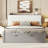 Sturdy Platform Bed With Multiple Storage Options For Enhanced Functionality