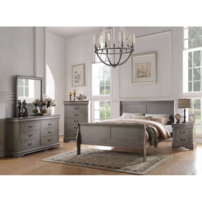 Engstrom Mirror, Antique Gray