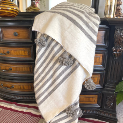 Hand Woven Throw Blanket