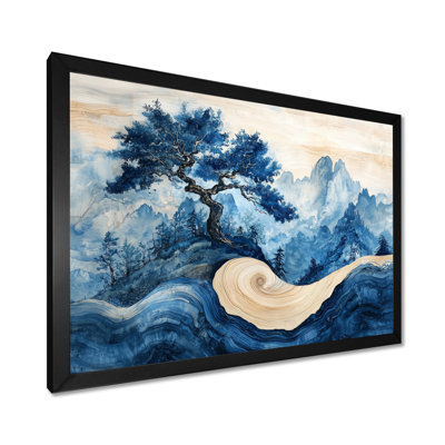 «Tranquility In An Asian Forest Landscape III - Forest Large», art mural