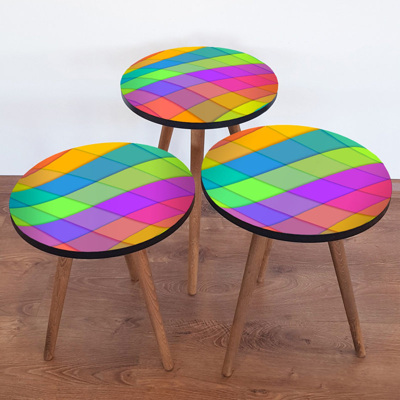 Tables gigognes 3 pieds Alcantar