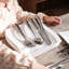 26cm Porcelain China Commercial Dishwasher Safe Dinner Plate, Set of 6-1743328111
