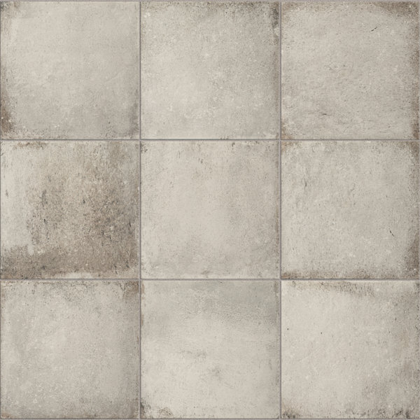 DAnticatto 9" x 9" Porcelain Stone Look Wall & Floor Tile
