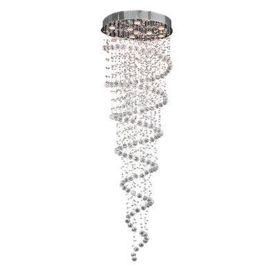 Carlyon 10 - Light Dimmable Tiered Chandelier