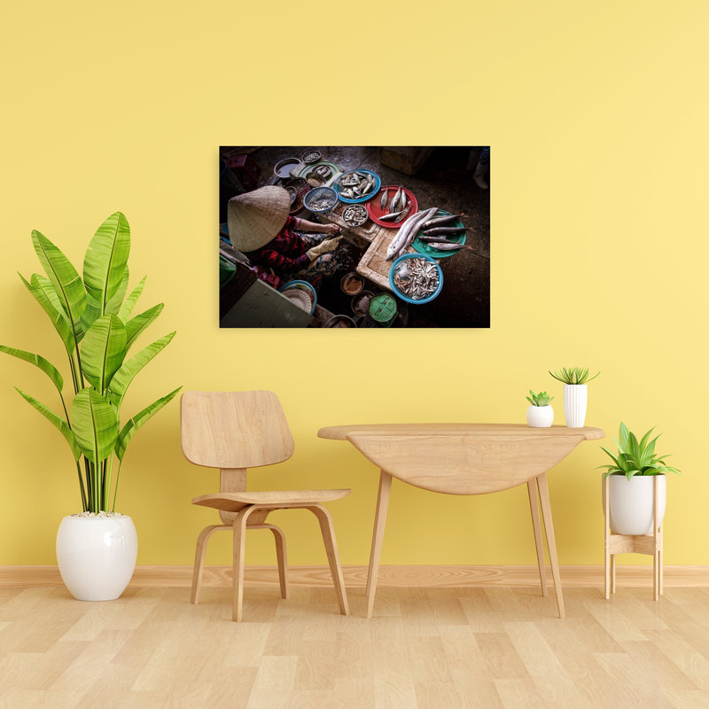 Art vietnamien, poisson traditionnel vietnamien, H 24 po x l 36 po