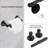 8-Piece Bathroom Accessories Set - Stainless Steel Towel Bars, Toilet Paper Holders, Towel Rings And Hooks - Complete Bathroom Hardware Kit For Modern Homes-113930555
