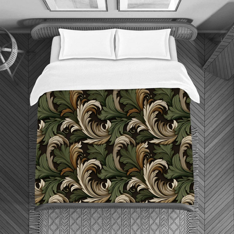 Machine Printed Duvet Cover, Queen Duvet Cover