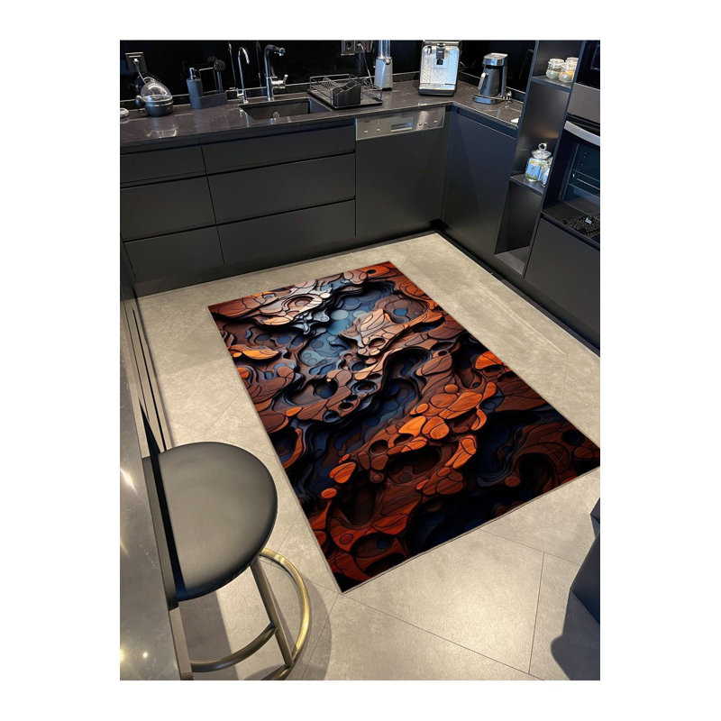 Tapis lavable Modern, Sous-tapis rectangulaire 5 pi 1 po x 7 pi 7 po inc