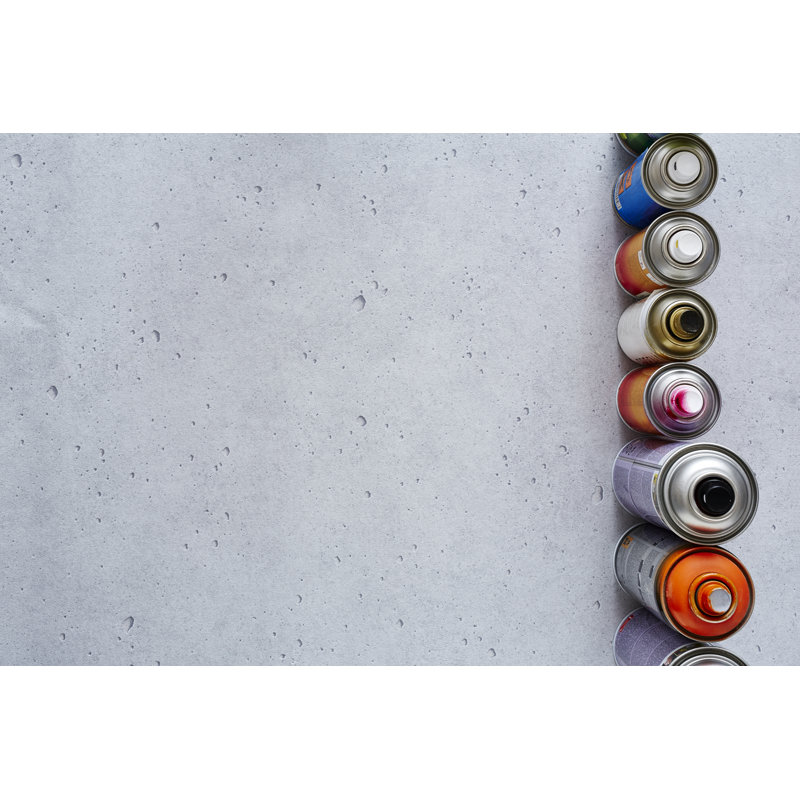 Spray Cans - Wrapped Canvas Print, 30cm H x 46cm W x 3.8cm D