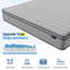 Cleo 23cm Memory Foam Pocket Sprung  Mattress-994615433