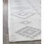 Tapis tribal autochtone blanc Bodrum-50859340