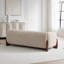 Boucle Sherpa Sofa in Off-White-505079521