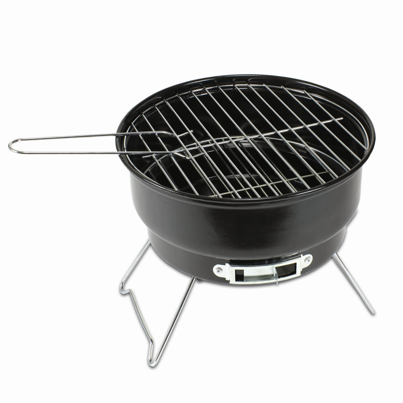 Caliente Portable Charcoal BBQ Grill & Cooler Tote Bag
