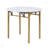 2 - Person Faux Marble Top Four Leg Dining Set