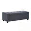 Banc rembourré avec rangement rabattable-128936941