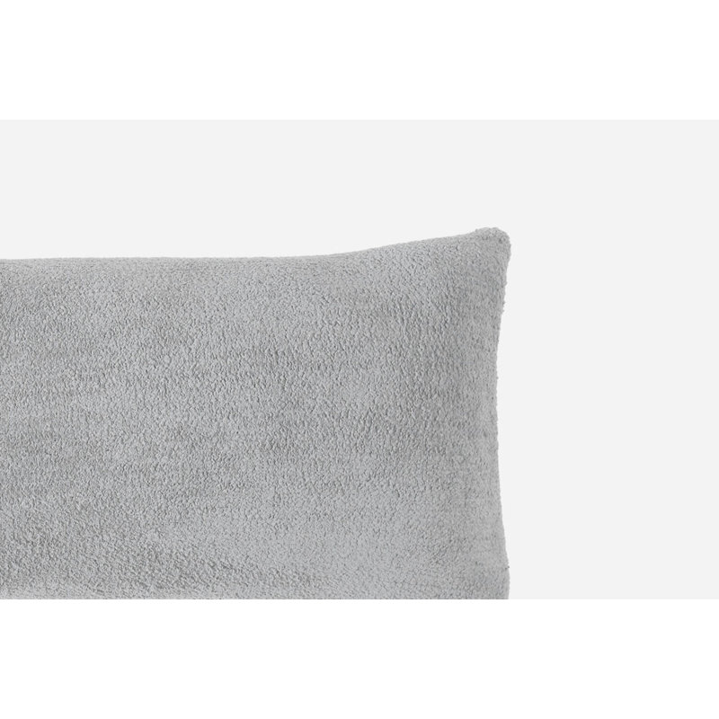 Snug Lumbar Pillow Cover & Insert, Cloud Gray