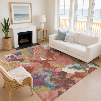 Premium Machine Washable Mayfield AMF2161 modern Rug