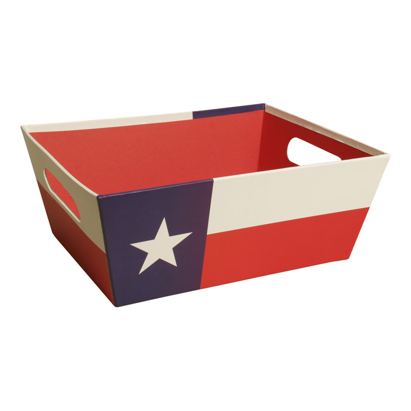 August Grove® Decorative Basket, 4" H x 8" W x 10" D