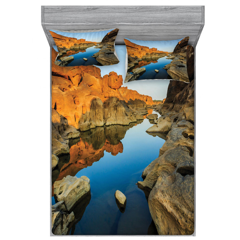 Microfiber Sheet Set, Full Sheet Set with Fitted Sheet