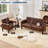 3 - Piece Living Room Set-271182293