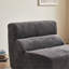 Fauteuil simple luxueux en velours doux et doux, parfait pour les salons, les bureaux et les petits appartements