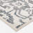 Bungalow Rose Macfarlane Blue/White Abstract Flower Indoor Polypropylene/Polyester Area Rug-514788070