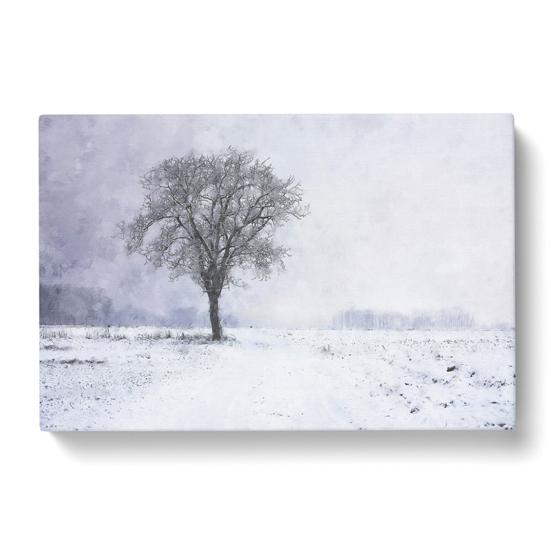 Tree In The Winter Vol.2 - Wrapped Canvas Print, 35cm H x 50cm W x 3cm D