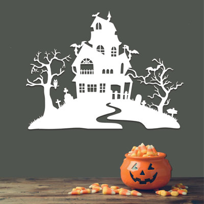 Art mural Haunted House