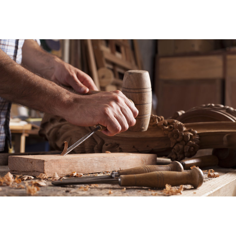 Hands Of Craftsman - Wrapped Canvas Print, 20cm H x 30cm W x 3.8cm D