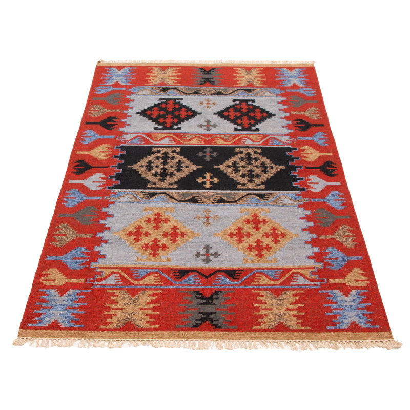 Ankara Red Kilim 5'0" x 8'1"