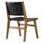 Saoirse Faux Leather Wood Dining Side Chair-99160821-99160822