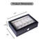 Boîte de rangement pour montre en cuir noir avec 10 compartiments-485888417-485888422