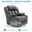 Aireana Upholstered Heated Massage Chair-1079545846