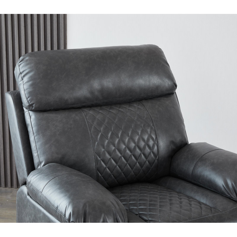 Fauteuil club Bernartice, Gris