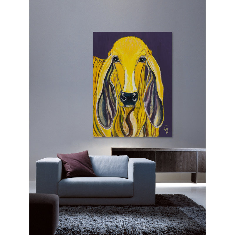 France Gilbert - Wrapped Canvas Painting, 132cm H x 101cm W