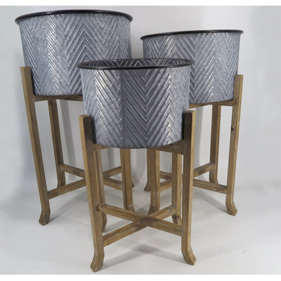 Shorthill Metal Cachepot