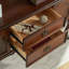 Console rétro en bois massif multifonctionnel-1135371261