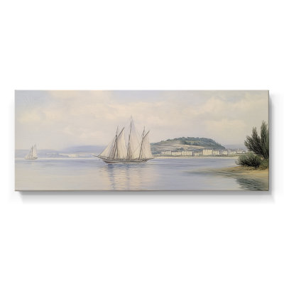 Série nautique-CLxxviii - Toile tendue avec châssis - Prêt à accrocher