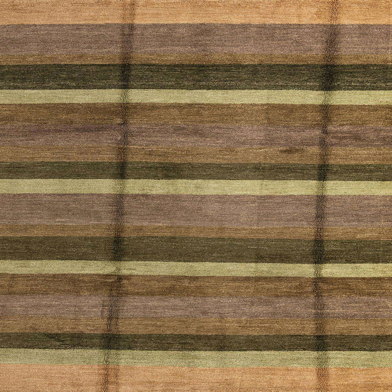 Abstract Indoor Rug, Square 6'