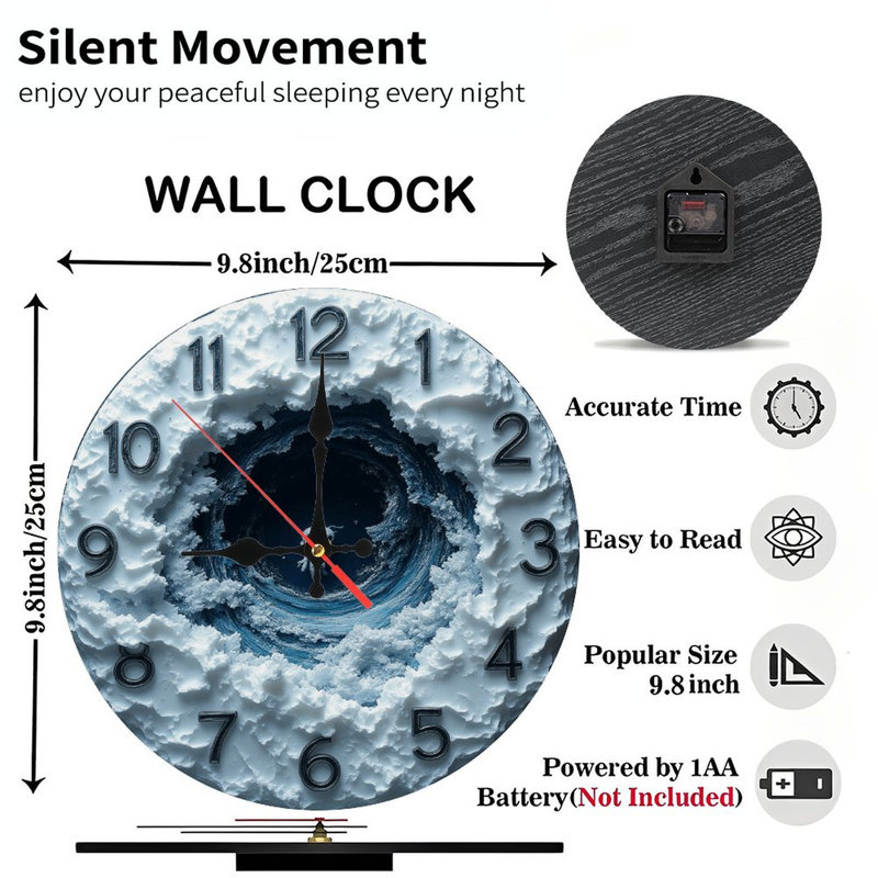 Colorful Jellyfish Clock