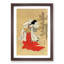 Courtesan Dancer by Isoda Koryusai - Picture Frame Painting Print-55621252-55621253