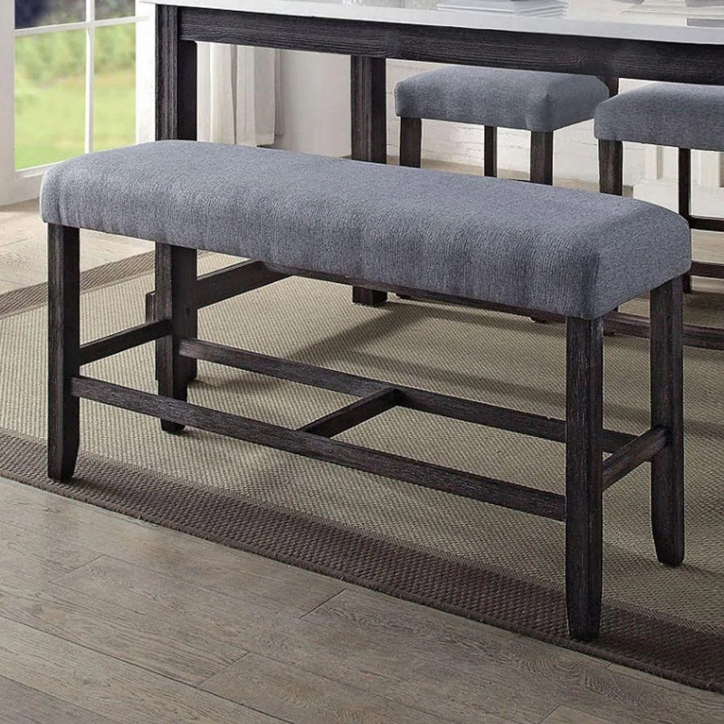 Siège rembourré en bois 1pc