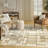 Colondro Ivory Multicolor Mid-Century Modern Indoor Rug-110543744