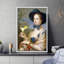 Art mural éclectique «Classic Lady With Lemon Martini», art classique altéré-98579373-98579369