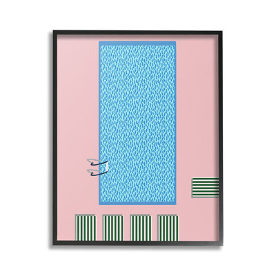 «Abstract Summer Pool Single Frame» par Regina Moore sur